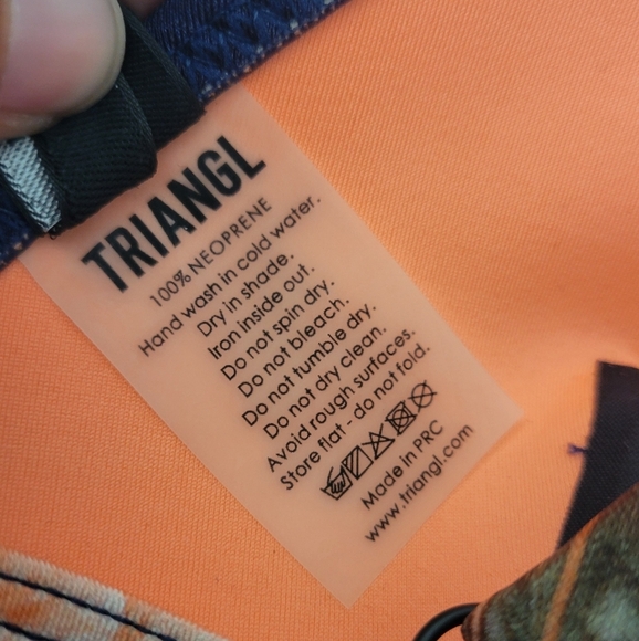 Triangl Bikini Top Small Bottom XS Comes with Carry Bag - Picture 5 of 8